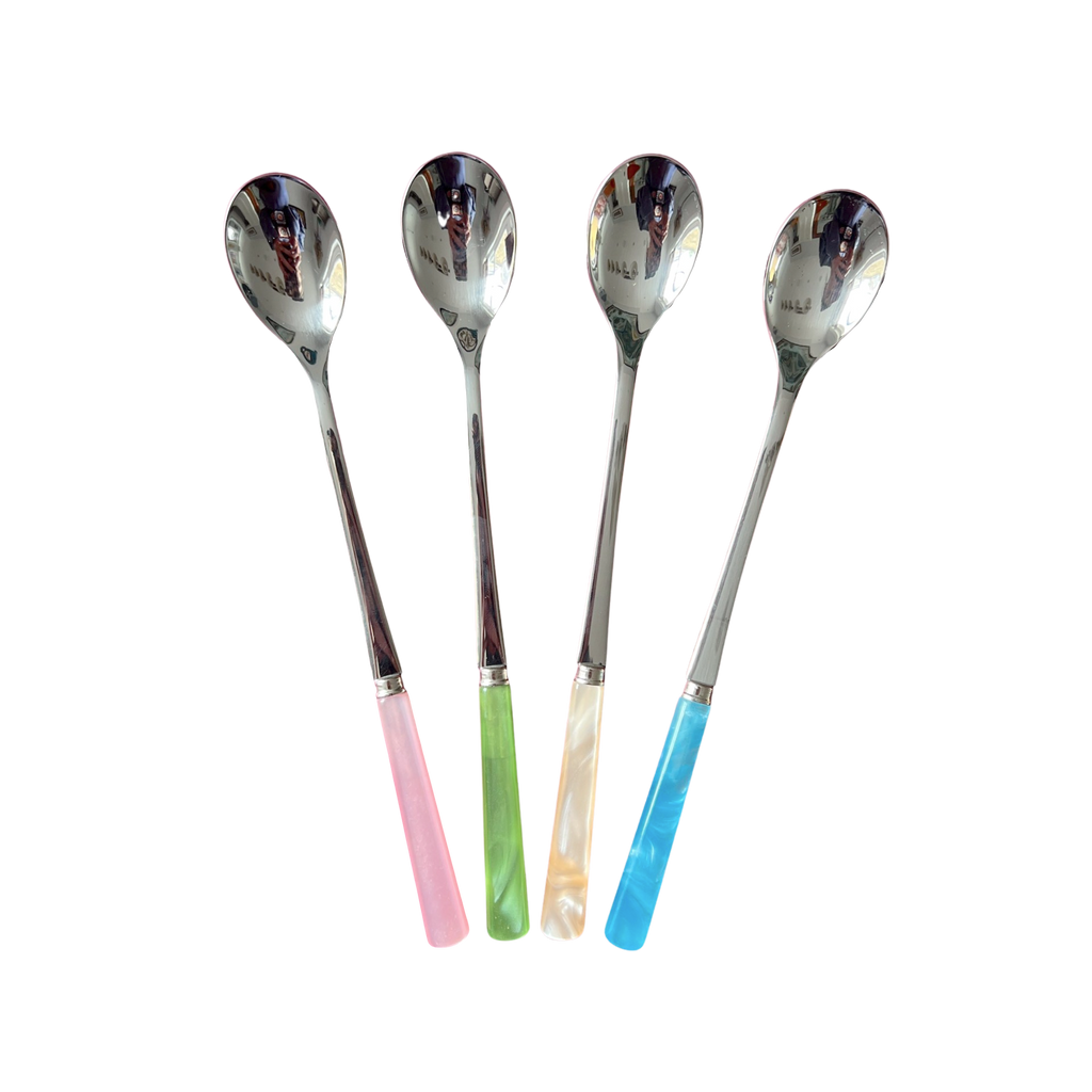 Pearly Cocktail & Ice Cream Spoons (set of 4)