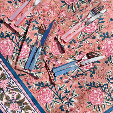 'The Queen Elizabeth Rose' Tablecloth - Two Sizes