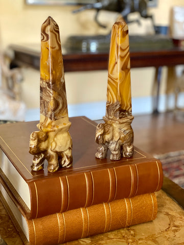 Elephant Obelisk Candle
