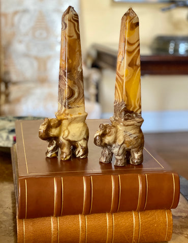 Elephant Obelisk Candle