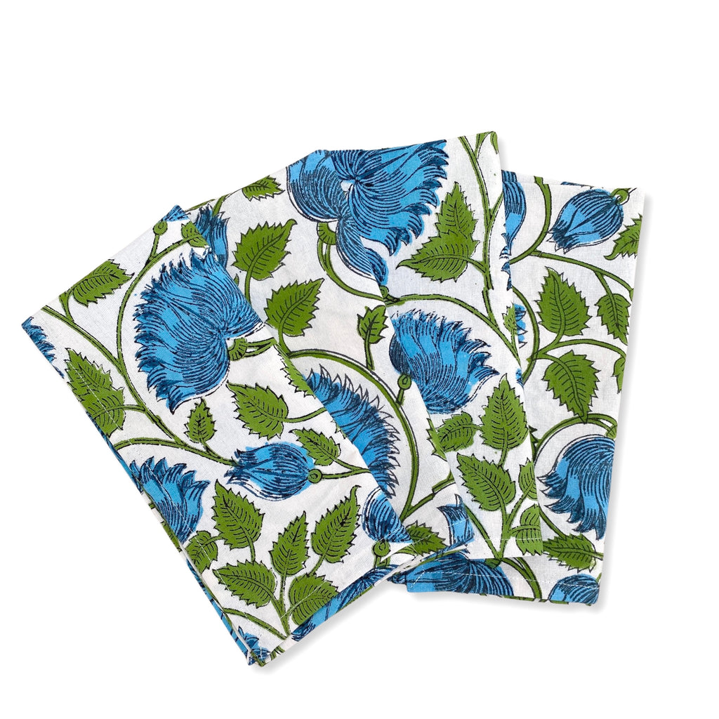 Winter Garden Cotton Napkins (set of 4)