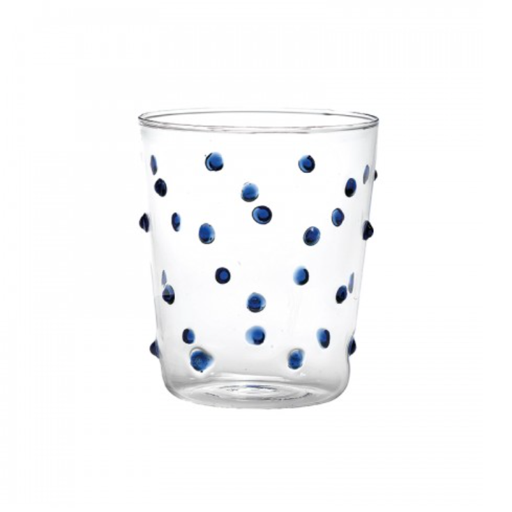 Blue Dotted Tumbler